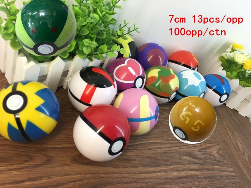 神奇寶貝寵物小精靈精靈球七厘米大師球時間球口袋精靈pokemon 球工廠,批發,進口,代購