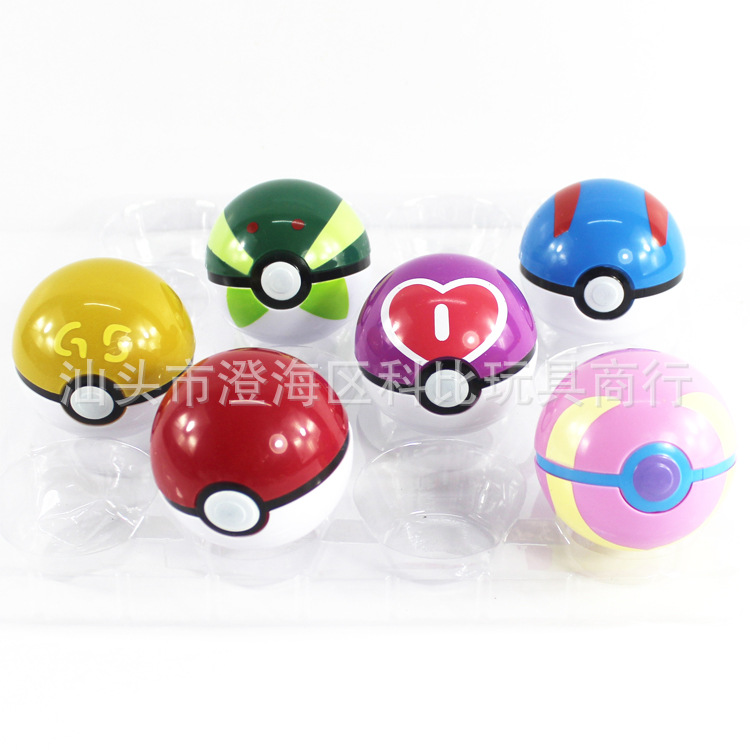 6色 7cm球 Pokemon go 寵物小精靈 神奇寶貝 寶可夢go爆款工廠,批發,進口,代購