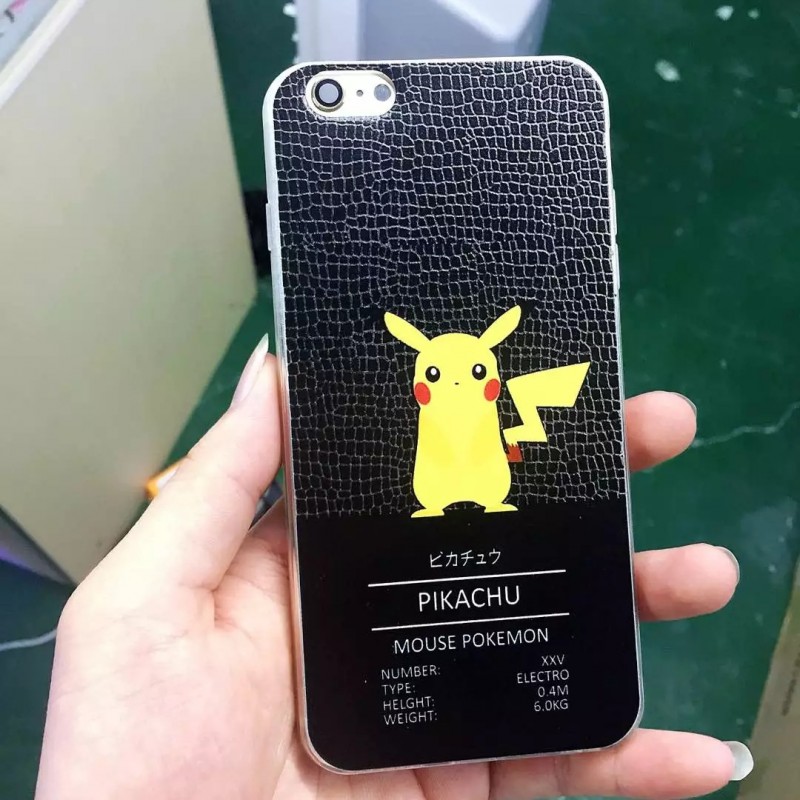 寶可夢go寵物小精靈pokemon go皮卡丘手機殼蘋i6s保護套6P工廠,批發,進口,代購