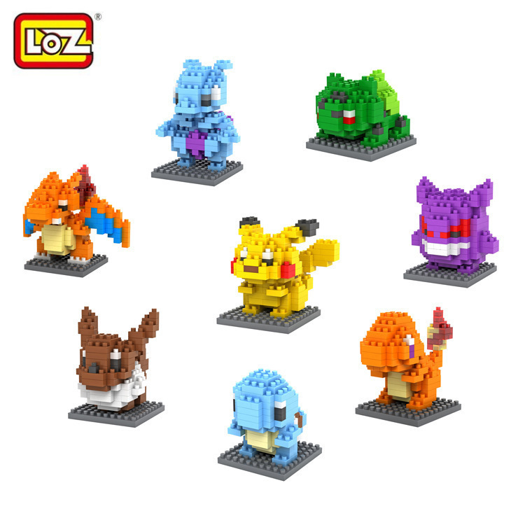 LOZ俐智鉆石小顆粒積木兒童益智科教玩具寵物小精靈系列9136-9143批發・進口・工廠・代買・代購
