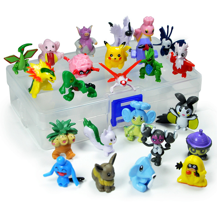 24款寵物小精靈 寶可夢goPOKEMON 帶塑料盒子包裝無重復款批發・進口・工廠・代買・代購