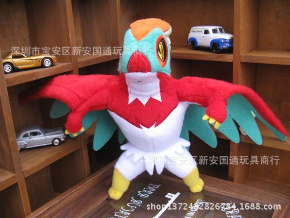 正版原單 寵物小精靈 神奇寶貝 Hawlucha 戰鬥飛鳥毛絨玩具工廠,批發,進口,代購