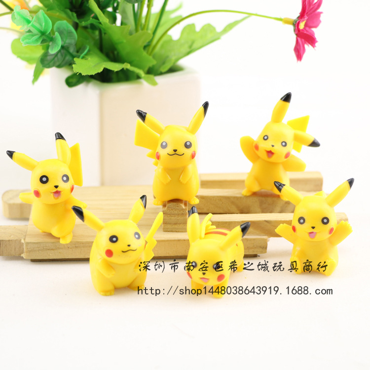 神奇寶貝寵物小精靈皮卡丘公仔pokemon go寶可夢gop精靈球6款批發・進口・工廠・代買・代購