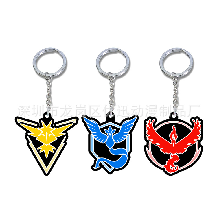 2016手遊 pokemon go衍生品掛飾寶可夢go寵物 精靈手機擦鑰匙扣批發・進口・工廠・代買・代購
