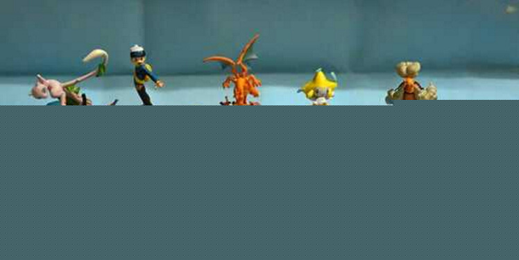 Pokemon  寵物小精靈 寶可夢go 10款棋子底座公仔擺件1-3代工廠,批發,進口,代購