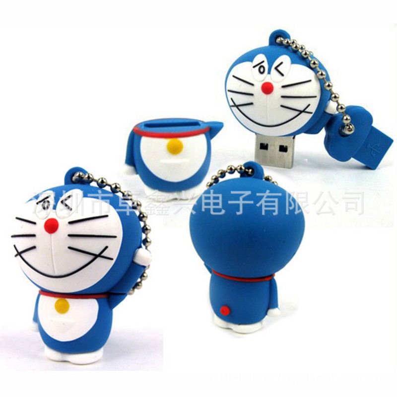 隨身碟工廠 哆啦A夢隨身碟 可愛機器貓 促銷禮品卡通u盤工廠,批發,進口,代購