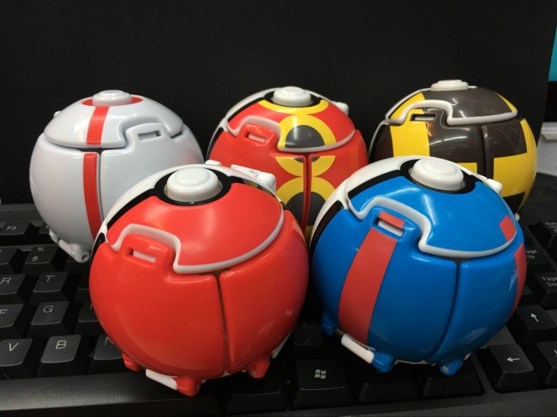 Pokemom Go 爆炸小精靈球 5色可選 觸碰可翻轉 寶可夢go精靈球批發・進口・工廠・代買・代購