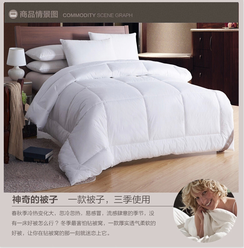 五星級酒店被芯交織棉防羽佈 賓館加厚冬夏被子批發可定做工廠,批發,進口,代購