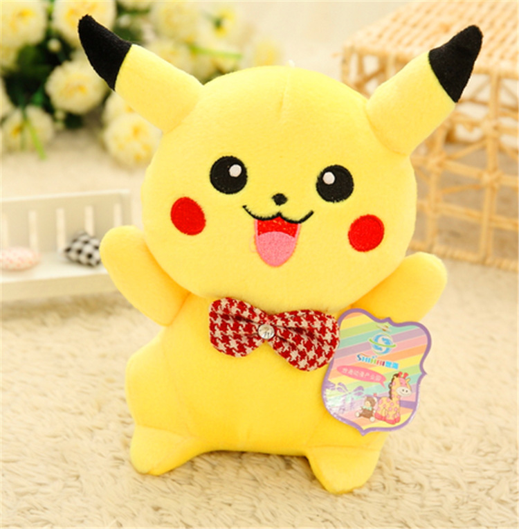 寵物小精靈皮卡丘神奇寶貝Pokemon可愛 皮卡丘毛絨公仔生日禮物工廠,批發,進口,代購