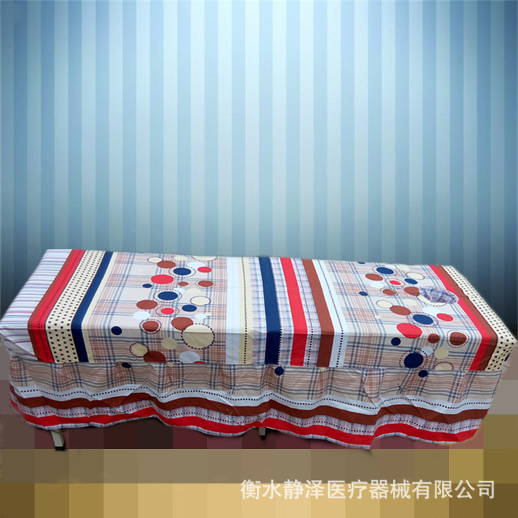 廠傢直銷帶孔按摩床床罩推拿床電療床床罩門診床床罩美容床罩床單工廠,批發,進口,代購