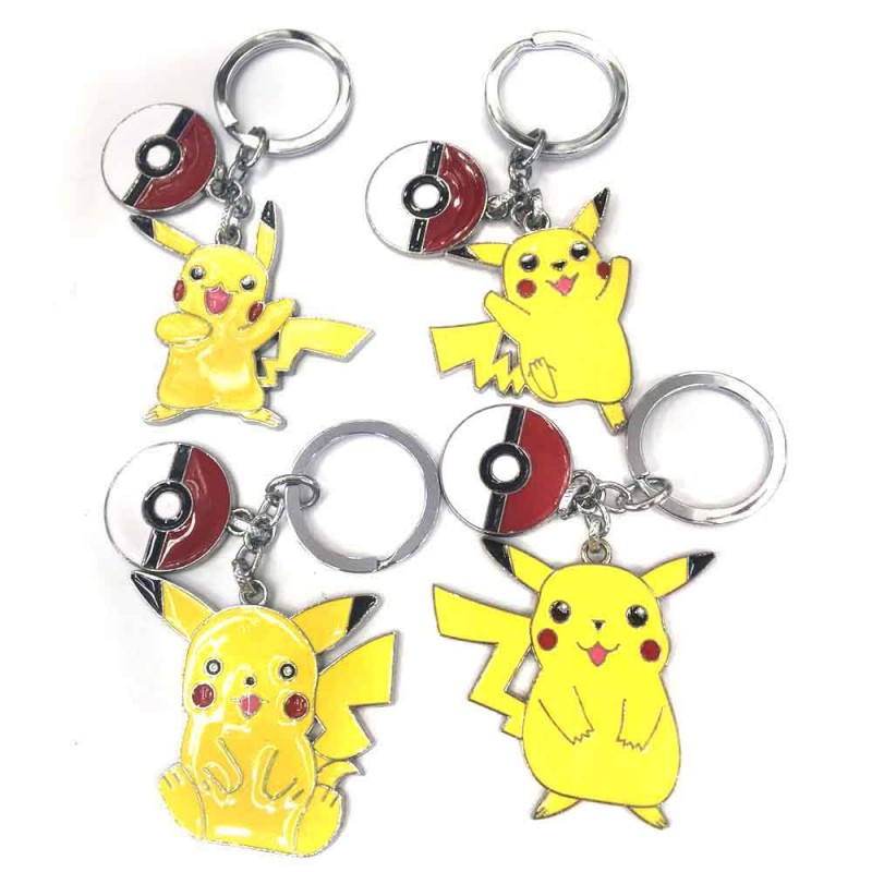 寶可夢gopokemon go最新神奇寶貝寵物精靈球皮卡丘合金鑰匙扣掛件批發・進口・工廠・代買・代購