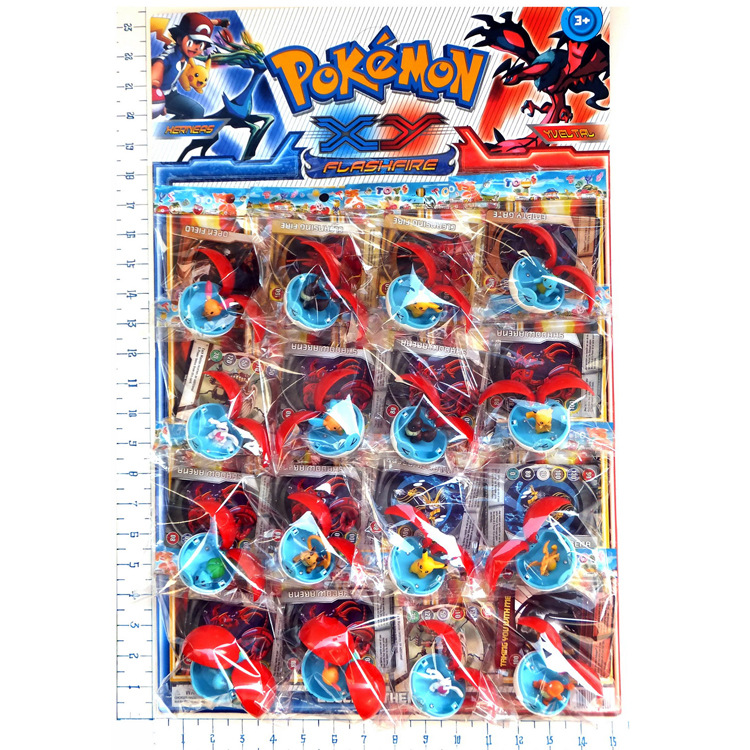 pokemon熱銷玩具寶可夢go  磁鐵寵物精靈球+鐵卡 手辦公仔模型工廠,批發,進口,代購