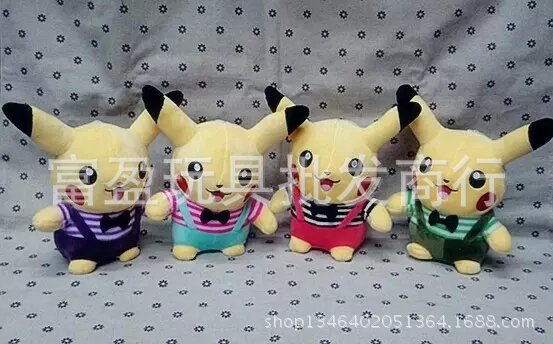 廠傢直銷正版pokemon寵物小精靈皮卡丘神奇寶貝比卡超毛絨公仔批發・進口・工廠・代買・代購