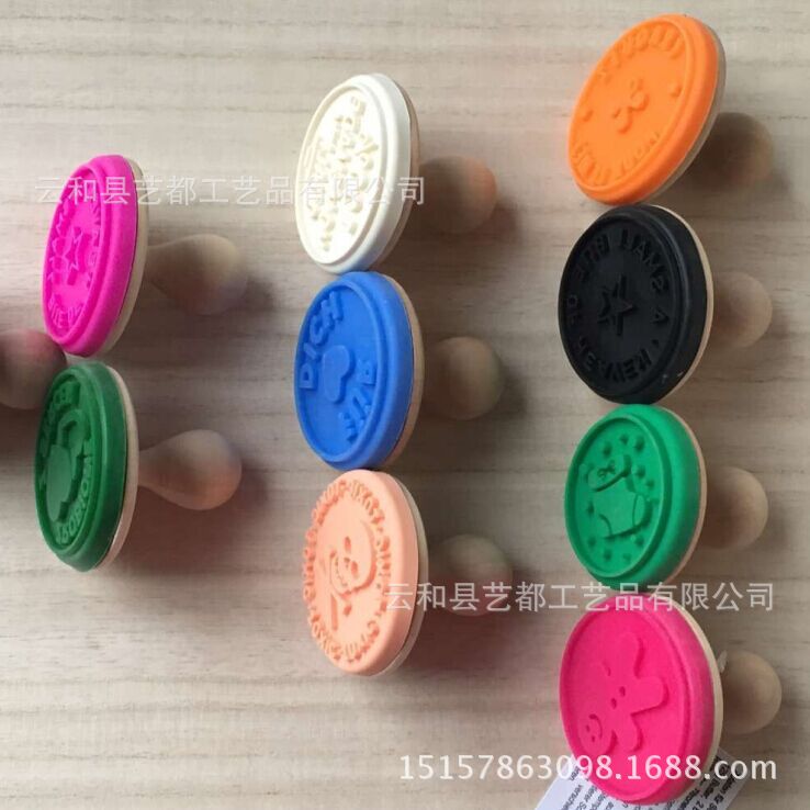定製廠傢 專業定做各類優質餅乾蛋糕印章 木製食品級木頭矽膠手柄工廠,批發,進口,代購