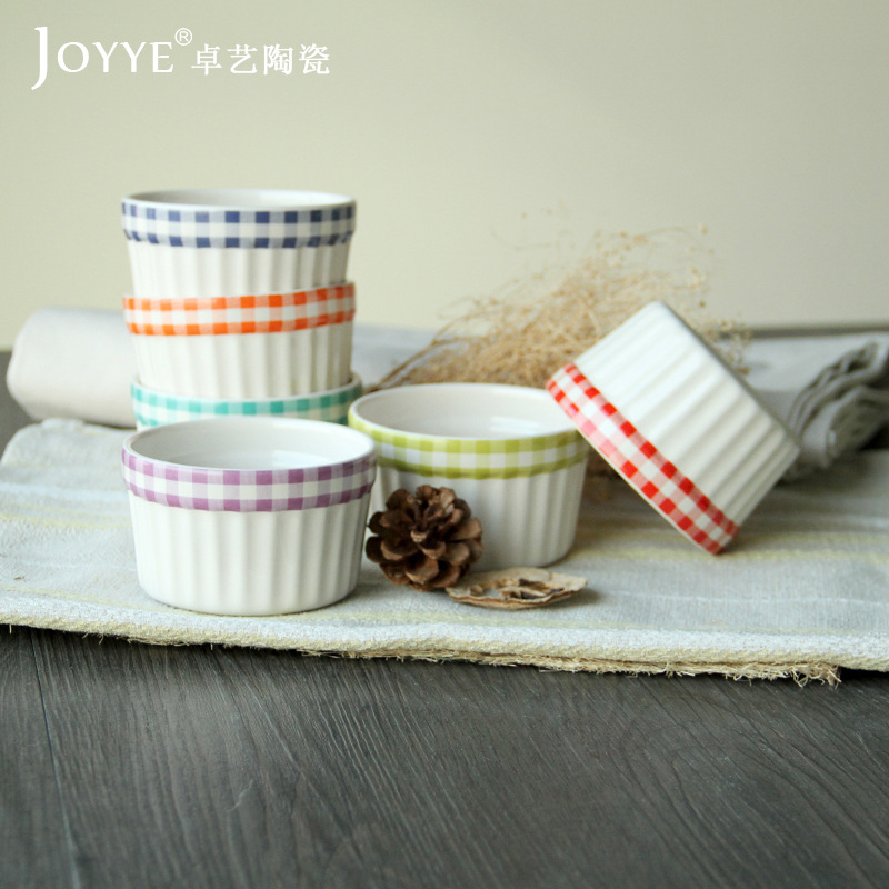 JOYYE 套6春色滿園烘焙蛋糕碗 甜點烘焙模具 烤盅烘焙工具批發・進口・工廠・代買・代購