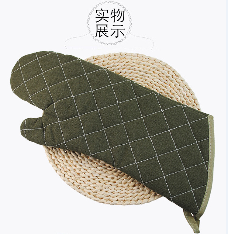 烘焙工具 加厚加長耐高溫隔熱防燙棉佈烤箱手套二件套 江浙滬包郵工廠,批發,進口,代購