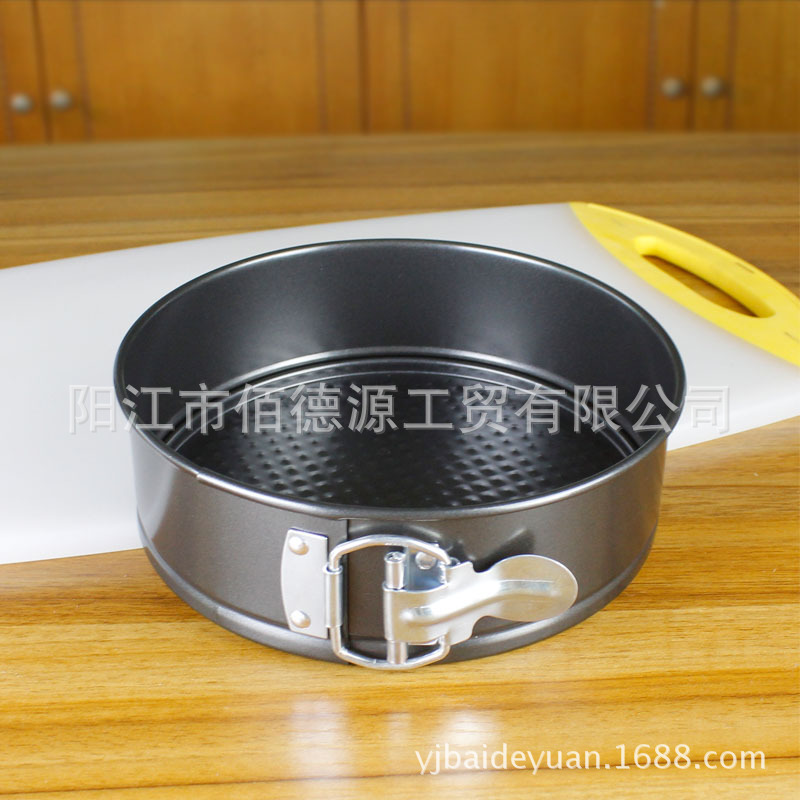 8寸活扣不黏蛋糕模具 不沾活底烤盤 不黏蛋糕盤 烘培模具23CM工廠,批發,進口,代購