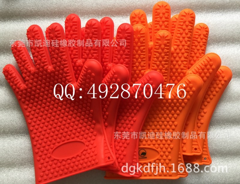 日式矽膠防滑耐熱手套 微波爐烤爐烘培手套 左右手共用 凱迪專供工廠,批發,進口,代購