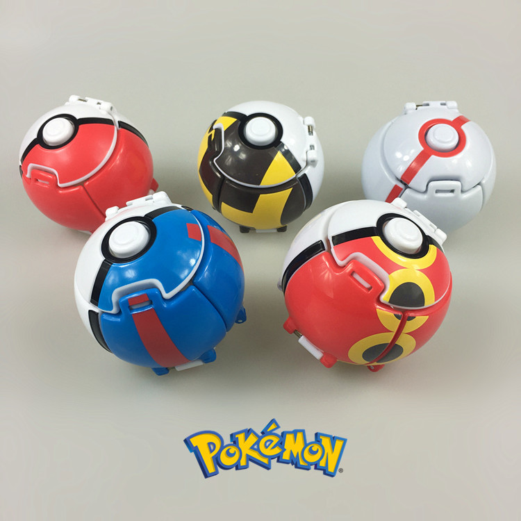 Pokemon神奇寶貝寵物小精靈寶可夢go玩具變形精靈球特級球大師球工廠,批發,進口,代購