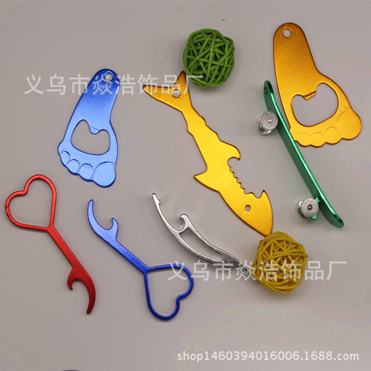 廠傢直銷高檔環保開瓶器 大腳形狀 可定製加logo 啤酒開瓶器批發・進口・工廠・代買・代購