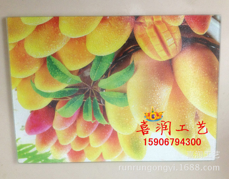 鋼化玻璃砧板 2015年江湖新產品 防腐抗菌環保玻璃切菜板工廠,批發,進口,代購