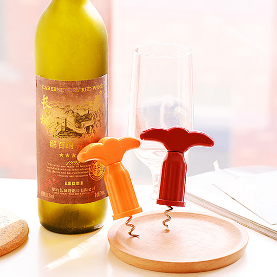 創意紅酒開瓶器 塑料紅酒起子開酒器葡萄酒開瓶器啟瓶器工廠,批發,進口,代購