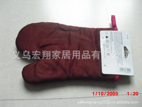 供應微波爐手套，全棉印花手套，耐高溫手套，款式新穎，價格實惠工廠,批發,進口,代購
