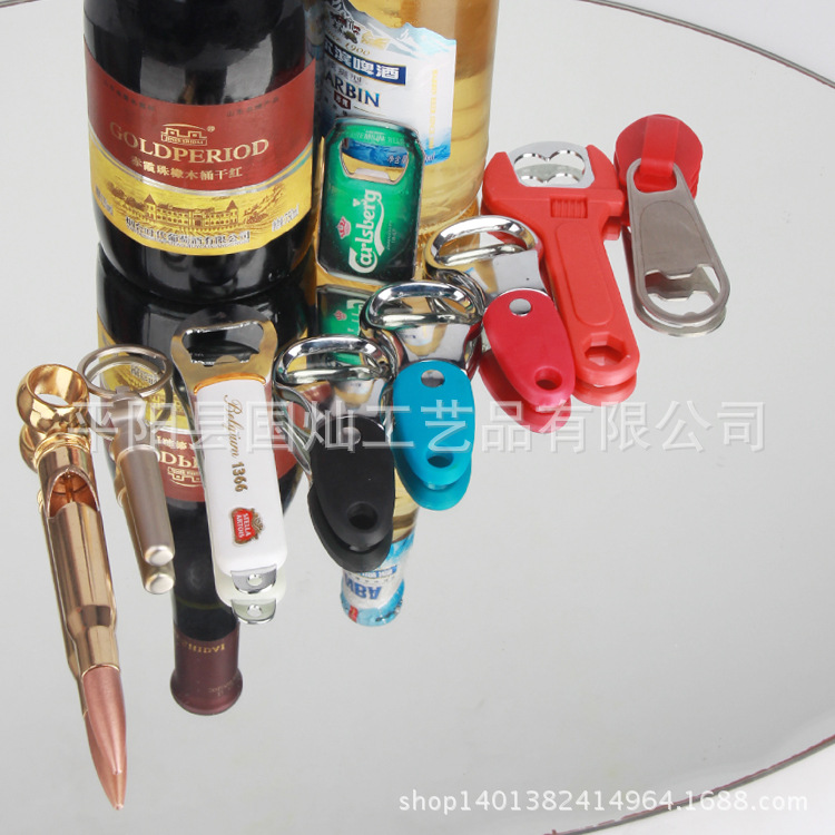 供應時代啤酒酒瓶型滴膠工藝製作金屬開瓶器也可來樣來圖定做LOGO批發・進口・工廠・代買・代購