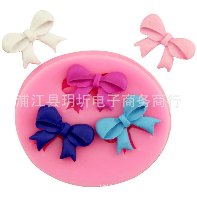 烘焙工具 3pcs蝴蝶結翻糖蛋糕模 蛋糕裝飾模具fondant cake mold工廠,批發,進口,代購