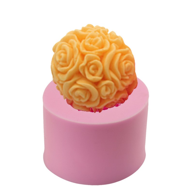 大花束玫瑰花矽膠翻糖蛋糕模具 手工肥皂模具烘焙裝飾模具 H3077工廠,批發,進口,代購