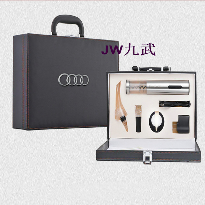 不銹鋼電動紅酒開瓶器套裝 節日商務禮品 酒具套裝 傢居用品批發・進口・工廠・代買・代購