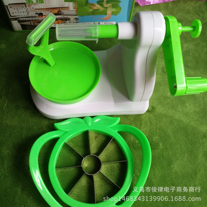廠傢直銷跑江湖新款削蘋果機手搖削蘋果機切蘋果器二合一套裝工廠,批發,進口,代購