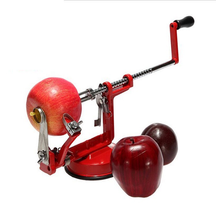 批發 三合一削蘋果機 蘋果削皮器 自動水果去皮機 創意廚房用品工廠,批發,進口,代購
