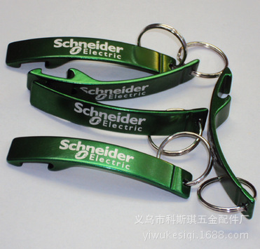 供應廣告禮品鋁合金開瓶器 絲印激光鐳射啤酒啟瓶器 定製logo工廠,批發,進口,代購