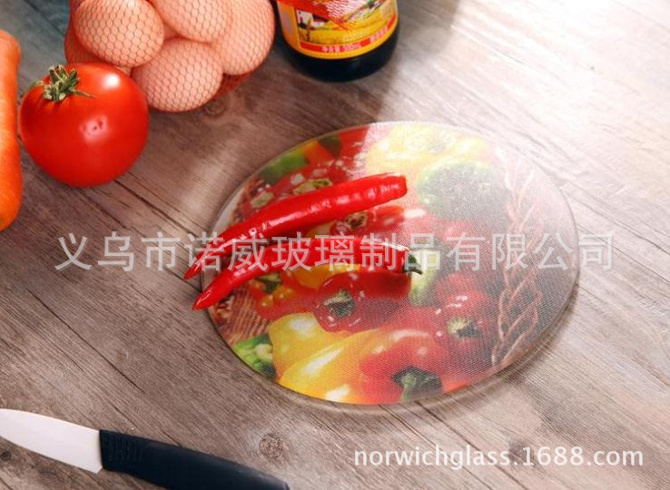 廠傢直銷 時尚環保玻璃菜板 環保防黴玻璃菜板  防滑玻璃菜板批發・進口・工廠・代買・代購
