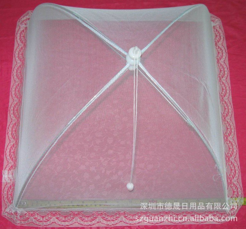 廠傢直銷藍色20寸方形水果罩 菜罩食物罩 菜罩廠 罩食物罩 佈菜罩工廠,批發,進口,代購