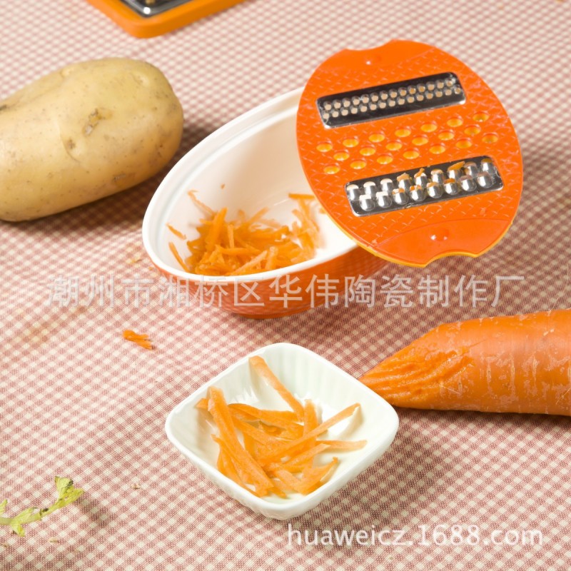 新款水果蔬菜陶瓷瓜刨 削皮器 禮盒精裝 廠傢直銷 現貨批發批發・進口・工廠・代買・代購