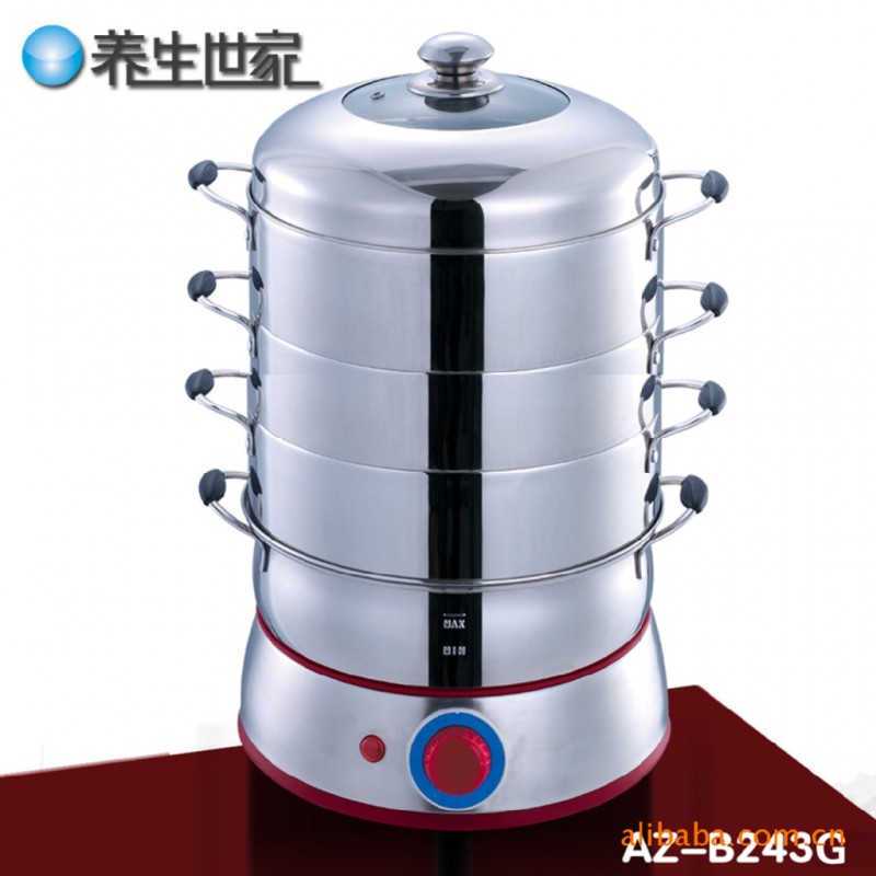 節能不銹鋼電蒸鍋 蒸菜鍋 蒸氣鍋 多層多功能鍋 點心蒸鍋批發・進口・工廠・代買・代購