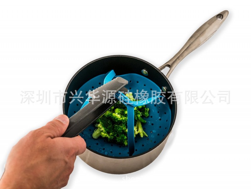 矽膠蒸菜器/蒸籠/環保廚具/歐美新興（興華源矽橡膠有限公司）批發・進口・工廠・代買・代購
