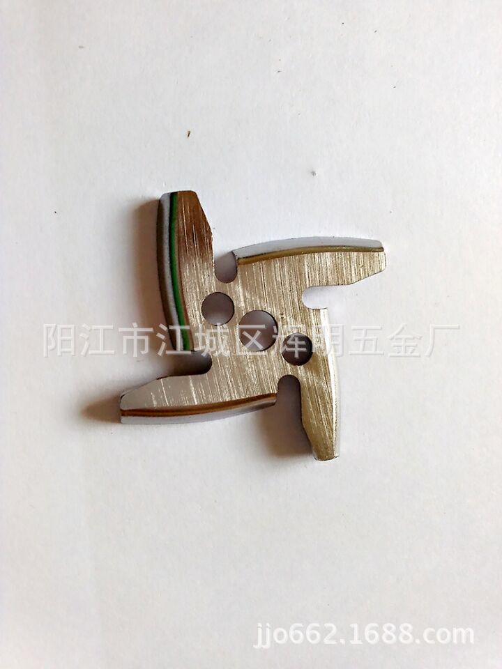 廠傢直銷手動絞肉機配件 不銹鋼420 四角十字架刀片  粗細網刀片工廠,批發,進口,代購