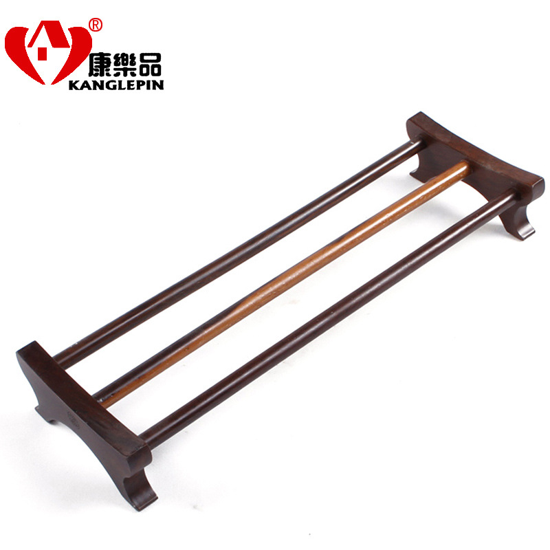康樂品茶具配件杯架 實木茶架雞翅木黑檀木竹製茶杯架茶盤配件批發・進口・工廠・代買・代購