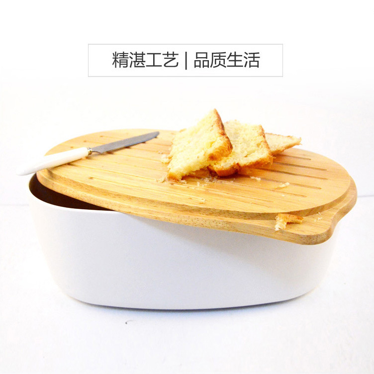 創意木蓋麵包箱 健康環保食品級材料打造廚房用具 可自用可批發工廠,批發,進口,代購