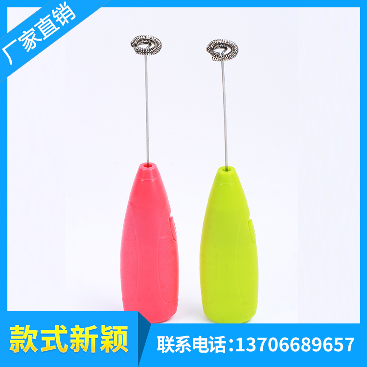 廠傢直銷迷你咖啡攪拌器 打蛋器 牛奶起泡器手持不銹鋼電動打奶器批發・進口・工廠・代買・代購