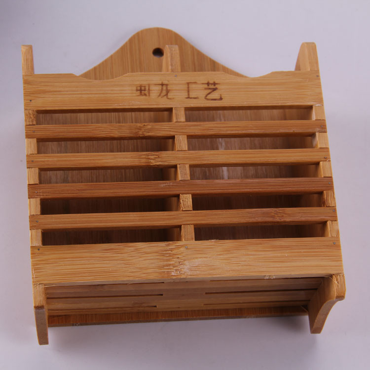 批發雙排精品楠竹竹製瀝水筷子籠收納筒可掛式（滿5個送筷子1雙）工廠,批發,進口,代購