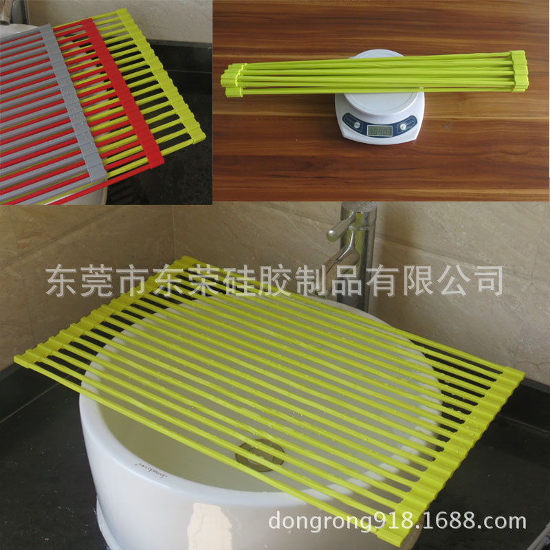 大量供應各種顏色矽膠瀝水架  也可定製顏色工廠,批發,進口,代購