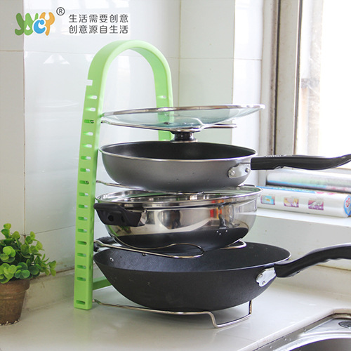 藝源可調節四位鍋蓋架 鍋架--綠色工廠,批發,進口,代購