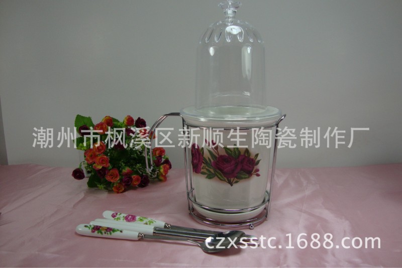 潮州陶瓷筷子筒 大號筷筒 高檔創意的筷籠 送禮之佳品批發・進口・工廠・代買・代購