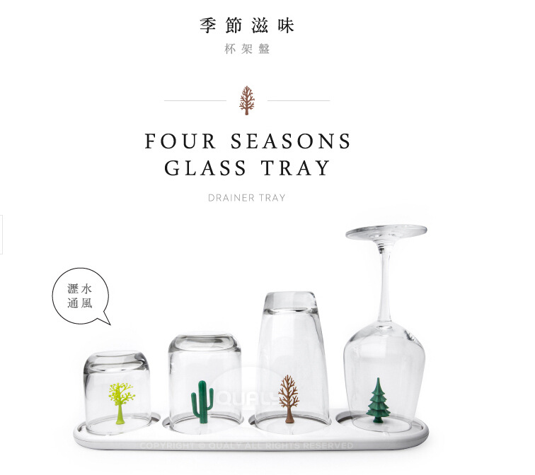 廚房創意瀝水架、杯子整理架、玻璃杯托盤批發・進口・工廠・代買・代購