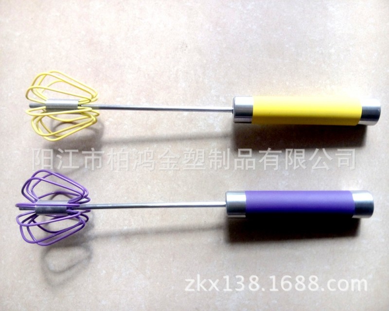 不銹鋼半自動旋轉打蛋器手壓旋轉式奶油器手動麵糊攪拌器烘焙工具工廠,批發,進口,代購
