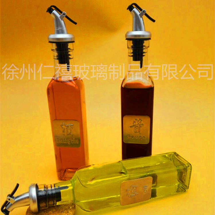 批發 玻璃防漏控油壺醬油醋瓶創意廚房調味調料瓶大兩件套裝工廠,批發,進口,代購